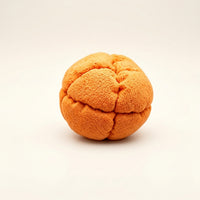 Ceramic-Filled Knitted Footbag Segmented Plush Footbag Soft Hacky Sack 6 Cm