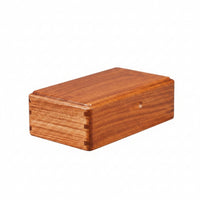 Wooden Jewelry Box Handmade Jewelry Box with Hinged Lid for Women