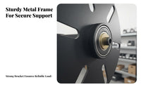 Car Wheel Wall Mount Universal Fit Wheel Rim Display Rack Space Saving