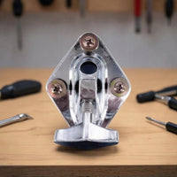 Tom Leg Mount Bracket with Pad Chrome Drum Leg Mount Guard Drum Bracket with Clamp for Drummers, Repair Shops