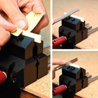 Guitar Nut Vise Precision Saddle Vise Scratch Protection Repair Tool for Instrument Makers, Workshop