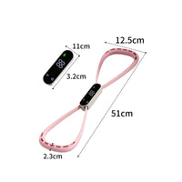 High Elasticity Smart Counting Stretch Rope Multifunctional Figure 8 Resistance Band Portable 8 Shaped Resistance Band Lightweight for Women, Beginners, Mindful Movement, Stretching, Workout, Home Training