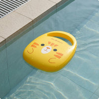 Top Handle Propulsion Swim Board Floating Electric Swim Board Cartoon Face Electric Swimming Kickboard Plastic