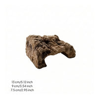 Hide Cave Resin Aquarium Cave Natural for Aquatic Creatures