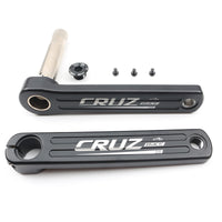 Crank Arm Assembly with Spindle Hollow Integrated Cycle Crank Arm Assembly Crankset with Spindle CNC-Machined Cycle Crankset