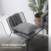 Stackable Geometric Wire Chair Nordic design hollowdoor Furniture Hollowed-hollow Design Garden Seating long-lasting Steel Construction for Cafe Owners, Homeowners, Adults, Patio, Dining Room, Balcony, Porch