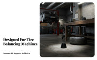 Wheel Balancer Cone High Precision Wheel Balancer Centering Cone Garage Equipment Part for Mechanics, Auto Technicians