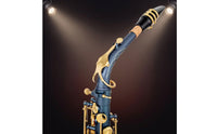 Saxophone Matte Sax Engraved Saxophone with Golden-Keyed for Students, Beginners, Performance, Rehearsal School Music Program