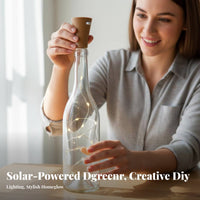Solar Cork Light Creates mood Decorative Lighting DIY Decoration for Parties