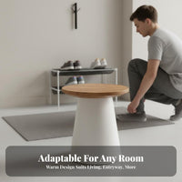 multi-functional hardwood Wood Slat Bench Minimalist Design Backless Seat long-lasting and Sturdy Long Stool Non-Slip Footpads for residents, Interior Designers, Shop Owners, Entryway, Fitting Room, Hallway, Bedroom