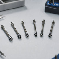 6 Pieces Drum Fasteners with Washers Drum Screws Replacement Hardware for Drummers, Percussionists