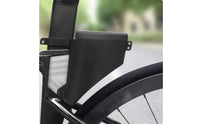 Road Bike Tail Bag Compact Hard-Shell Bike Bag with Straps Stable for Commuters