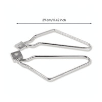 Triangular Motorcycle Saddlebag Support Brackets Cylindrical Saddlebag Support Brackets Compatible Hardware Aftermarket for Cruiser Riders, Commuting