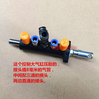 扒胎机拆胎机配件风速神盾卡爪压胎立柱后倒控制五通阀脚踏气动阀