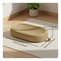 Oval Cat Scratcher Bed Cat Scratching Nest 2-in-1 Design Pet Supplies for Kittens