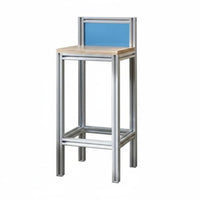Rustic and design Backless Round Seat High Stool Retro taverntool Chair With Footrest Seating Furniture Stable Base for homeowners, Business Owners, Entertainers, Restaurant, Kitchen Island, Living Room, Office