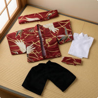 Japanese Doll Clothes Set Elegant Doll Kimono Set Cute Toy Clothing