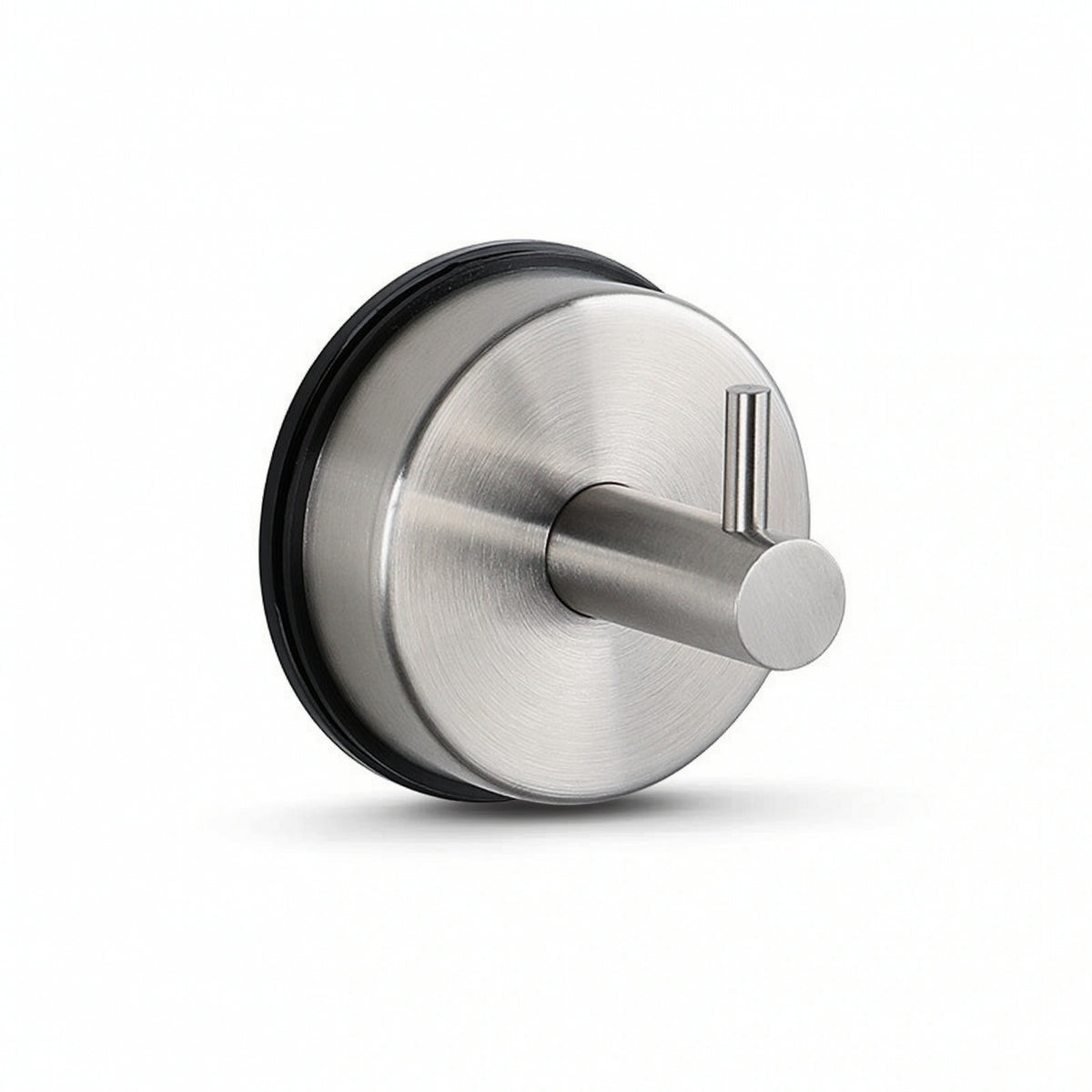 No-Drill Suction Hook with Peg Stainless Steel Suction Cup Hook Compact Space-Saving for Kitchen