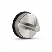 No-Drill Suction Hook with Peg Stainless Steel Suction Cup Hook Compact Space-Saving for Kitchen