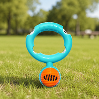 Dog Toy, Chew Toy, Ball, Rubber, Durable, Floats in Water, Relieves Lack of Exercise, For Puppies to Large Dogs, Blue, Orange