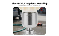 360 Degree Rotation Swivel Spray Nozzle Stainless Steel 304 Universal Joint Spray Nozzle for Car Washing, Driveway Cleaning