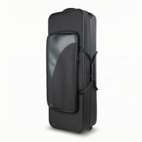 Hard-Shell Saxophone Case with Backpack Straps Padded Saxophone Case Sturdy Adjustable for Students, Commuting