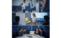 Basketball Tactic Dry-Wipe boardErase Basketball Tactic Board for Team Meetings