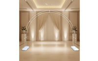 Balloon Arch Stand Kit Double-Layer Balloon Arch Frame Kit Sturdy Decorations for Weddings, Birthday Parties