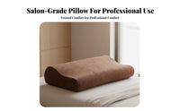 Slow Rebound Memory Foam Pillow Breathable Contour Memory Foam Pillow Removable Washable Cover for Adults, Back Sleepers, Spa, Home, Bedroom