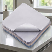 Highly Absorbent Microfibre Cloth and Cleaning Cloths, 29cm Microfibre Cloth for Kitchen and Glass Surfaces, Soft extremely-Fine Fiber 5 Pack
