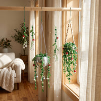 Beaded Plant Kit Hanging Beaded Plant Making Kit Handmade for Hobbyists, Adults