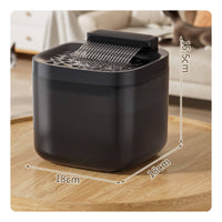 Large Capacity Automatic Pet Water Fountain Multi-Stage Filtration Automatic Cat Water Fountain Food-Grade Material Circulating Pet Waterer Waterfall Design for Cats, Dogs