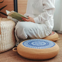 New Chinese Style Cotton Rope Floor Cushion