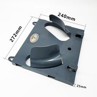 ABS Safety Helmet Rack Wall-Mounted Storage Stand for Workshop and Office