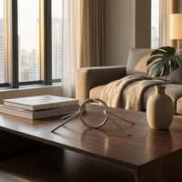 Semi-Circular Bookends Modern Book Holder Space-Saving Decor Piece