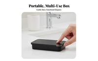 Slide Top Design Sliding Lid Tin Box Portable Small Container multipurpose Home Organization Snug Closure for journeyers, Hobbyists, journey, while journeying, Office, Kitchen