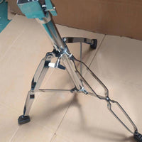 Extension Cymbals Stand Chrome Finish Percussion Quick Assembly to Install Music Equipment