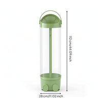Stuffed Animal Storage Organizer Transparent Stuffed Animal Holder Toy Storage Bin with Zipper Sturdy for Children, Playroom