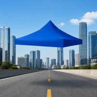 Tarpaulin Tent Family BBQ Large Tarpaulin 420D Oxford Fabric Waterproof Sunshade Red