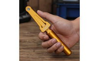Precision Cycle Tension Wrench with Hex Bits Long-Lasting Pre-Adjusted Tension Wrench Portable Compact for Cyclists, Mechanics, Workshop