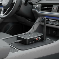 Plug and Play Car Stereo Bluetooth Receiver Easy to Use Bluetooth Audio Receiver Handsunrestricted Calling Sound Gadget Long Range
