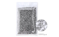 10000 Pieces Bead-Setting Pin Machine Compatible Pearl Riveting Pin Silver Rivet Fastener Set
