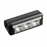 USB Rechargeable Cycle Lighting Unit Set Waterproof Bike Front Light Wide Beam Night Riding Flashlight for Bicycling