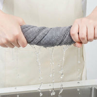 Super Absorbent Cloth and Microfibre Towel, 30x30cm Microfibre Cloth, Low-Lint Machine Washable Plain Weave for Dishes, Cookware, Tables and Cars
