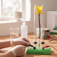 Water Electrolysis Apparatus with Graduated Tubes Easy to Observe Water Electrolysis Apparatus Transparent for Middle School Students