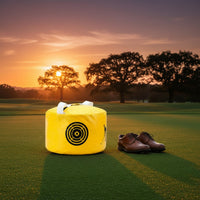 Strike Practice Bag Golfer Silhouette Golf Swing Practice Bag Textile Sports Gear