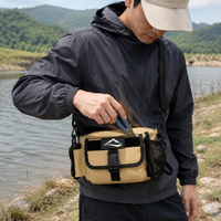 Fishing Bag, Durable, Fishing Bag, 25x15x11cm, Oxford Fabric, Water Repellent Treatment