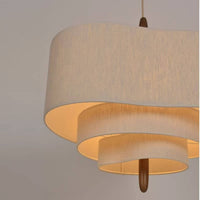 Japanese Style Pendant Lamp Handmade Feel Japanese Style Pendant Light for Living Room