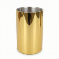 Stainless Steel Ice Tub Straight-Sided Double-Layer Ice Tub Rust-Resistant