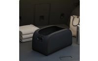 Trunk Organizer Box Multi-Layer Material Car Storage Box Side Mesh Pockets Leather Vehicle Storage Bin for trip